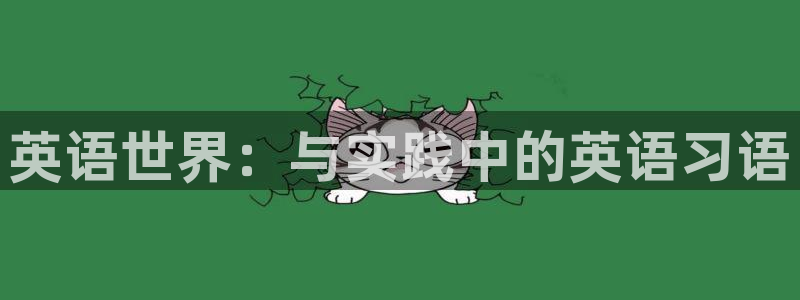 xc体育app官方网站：英语世界：与实践中的英语习语
