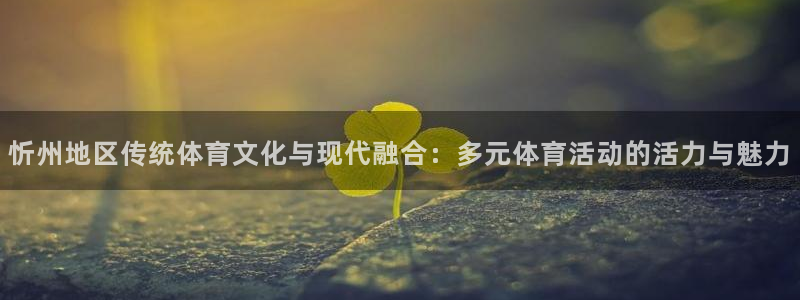xc体育：忻州地区传统体育文化与现代融合：多元体育活动的活力与魅力